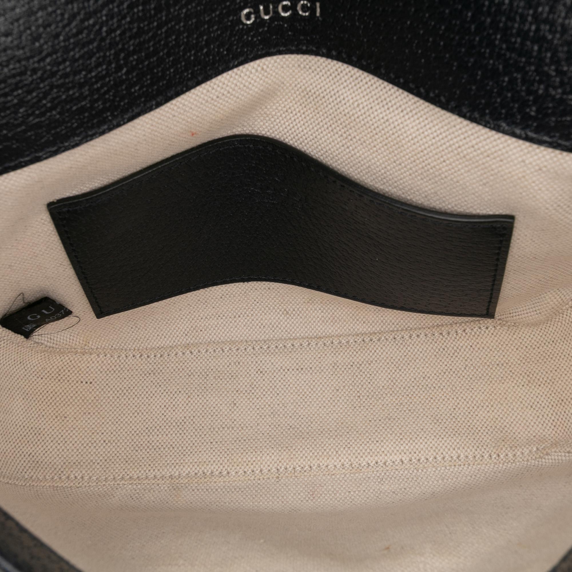 Gucci Small GG Supreme Horsebit 1955 Crossbody