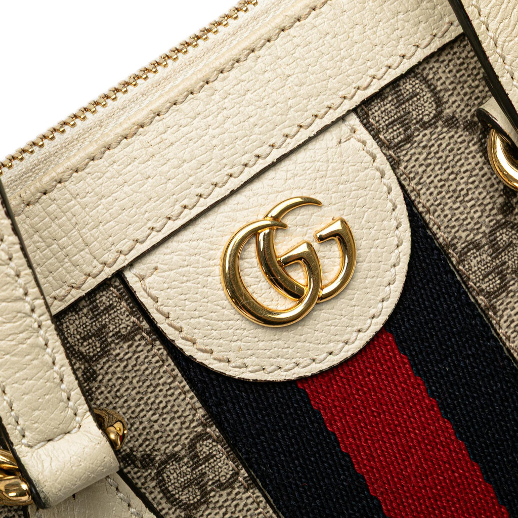 Gucci Small GG Supreme Ophidia Satchel