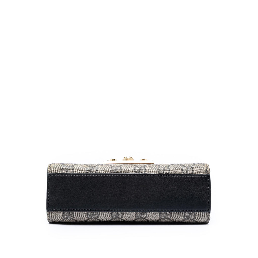 Gucci Small GG Supreme Padlock Crossbody