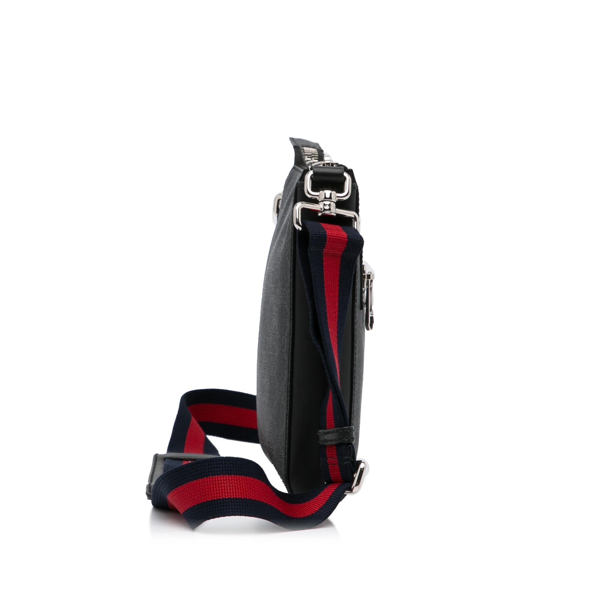 Gucci Small GG Supreme Web Crossbody (SHG-7p056S)