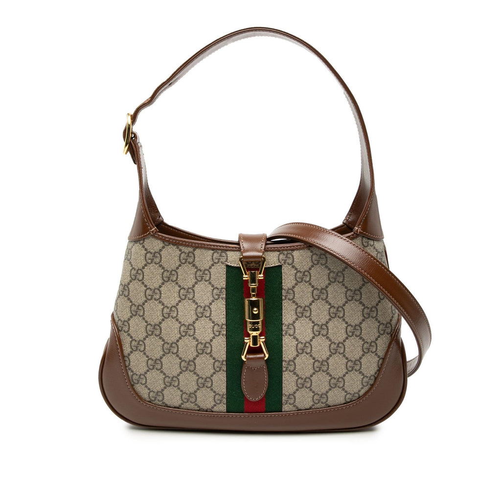 Gucci Small GG Supreme Web Jackie 1961 Crossbody