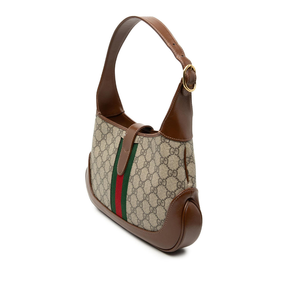 Gucci Small GG Supreme Web Jackie 1961 Crossbody