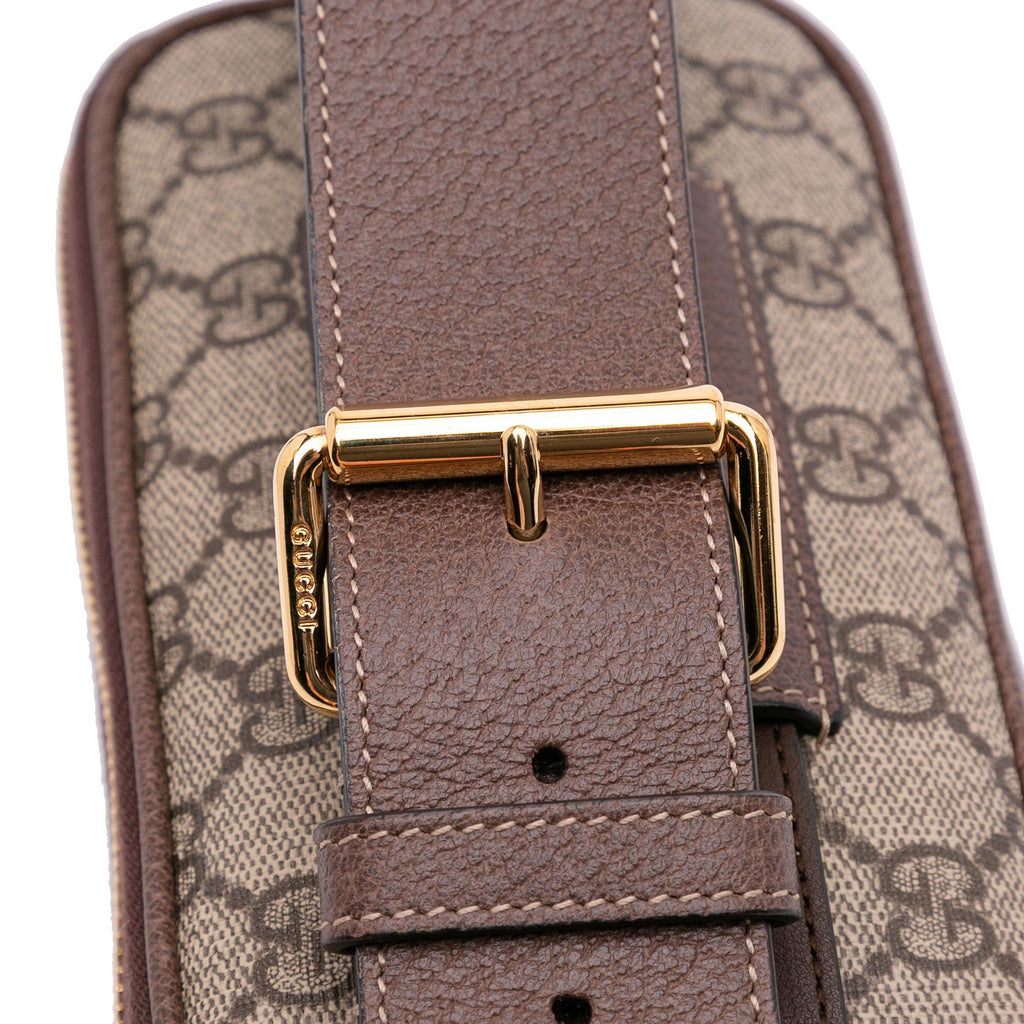 Gucci Small GG Supreme Web Ophidia Belt Bag