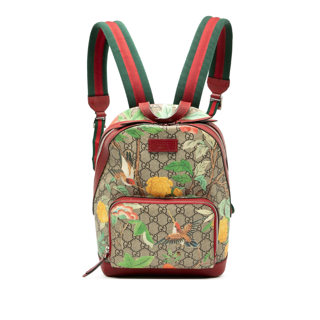 Gucci Small GG Supreme Web Tian Backpack