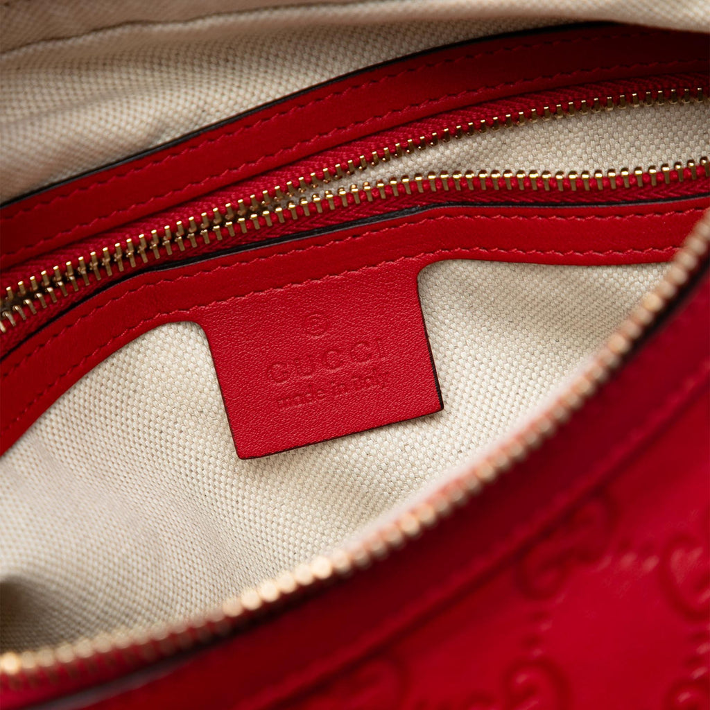 Gucci Small Guccissima Miss GG Satchel