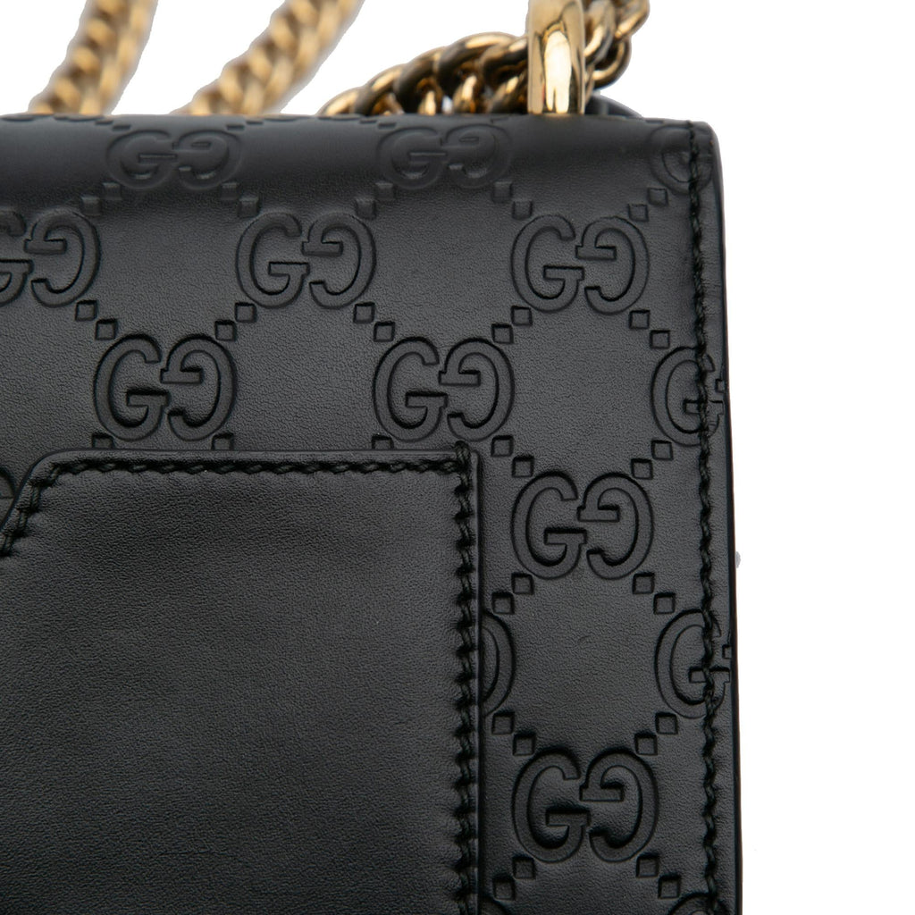 Gucci Small Guccissima Padlock Crossbody