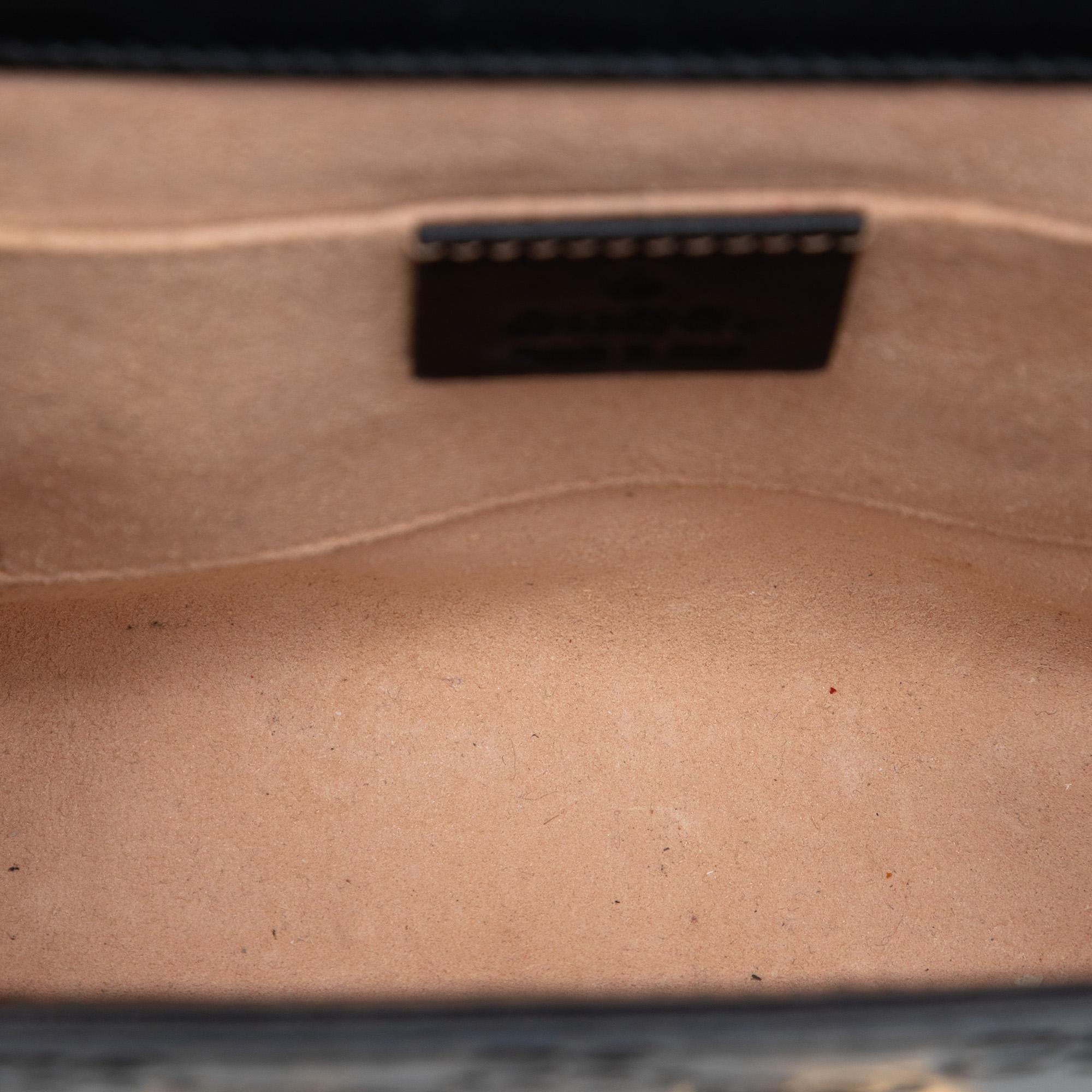 Gucci Small Guccissima Padlock Crossbody