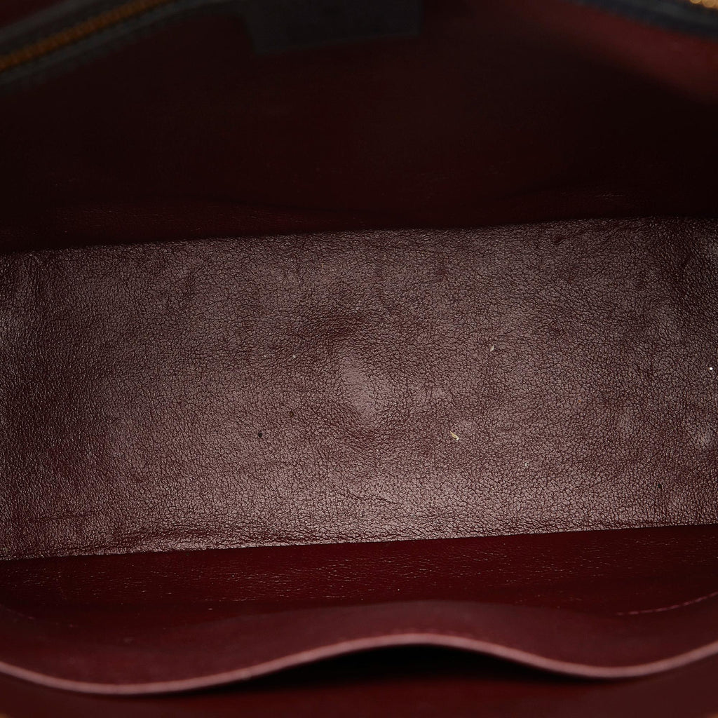 Gucci Small Horsebit 1955 Canvas Top Handle (SHG-QIxwtd)