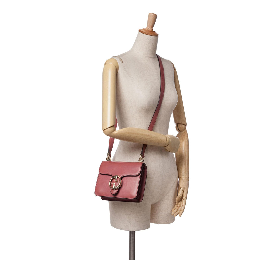 Gucci Small Leather 1973 Crossbody Bag