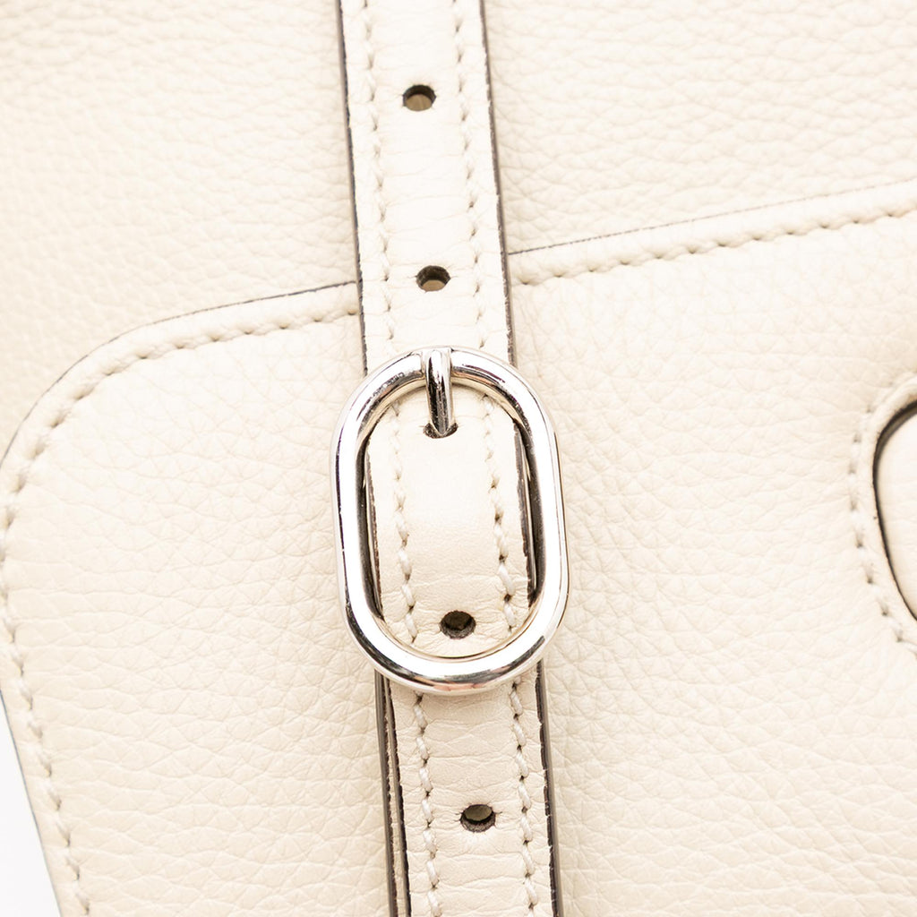 Gucci Small Leather Bamboo Daily Satchel