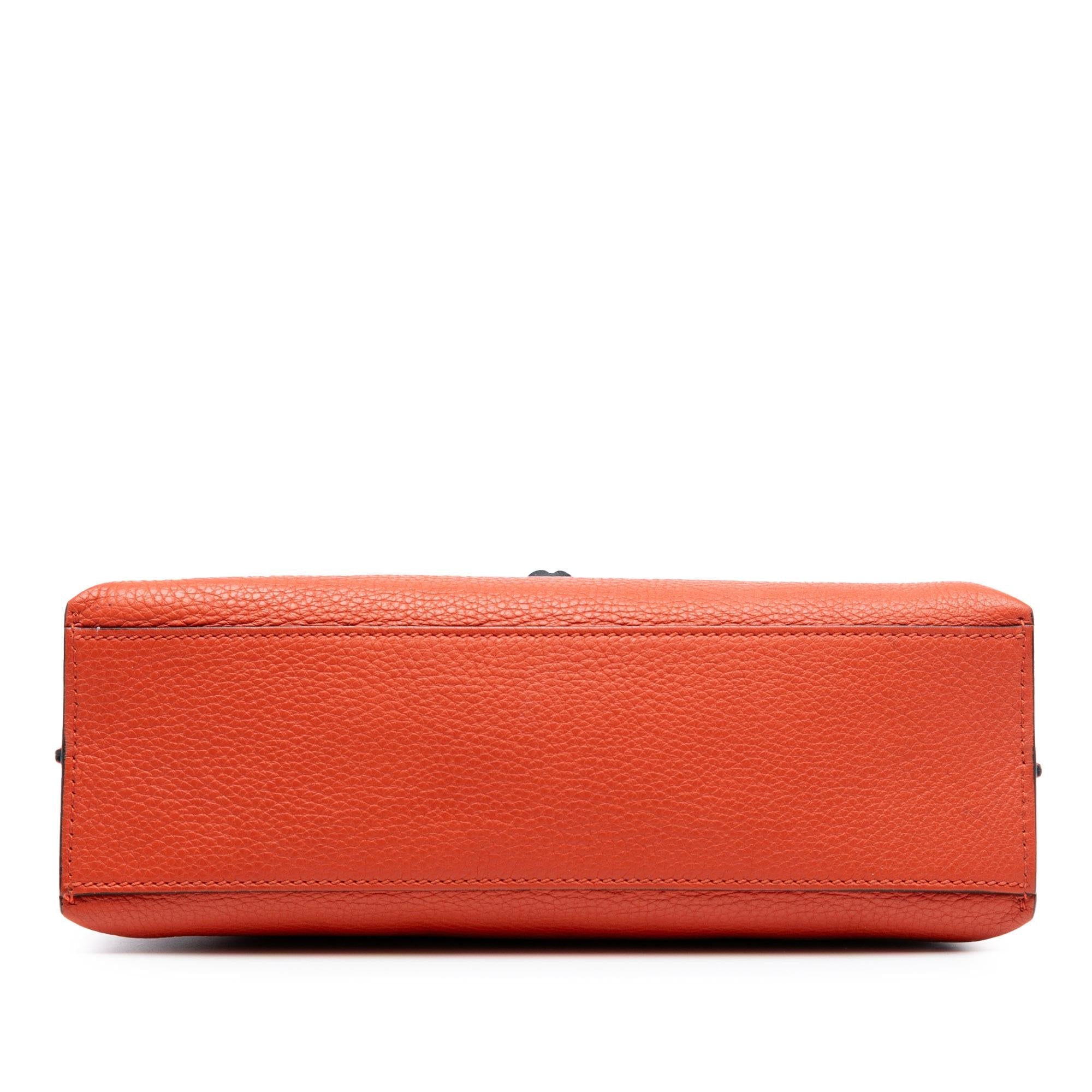 Gucci Small Leather Bamboo Daily Satchel