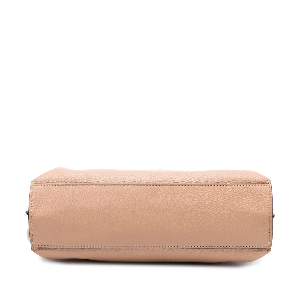 Gucci Small Leather Bamboo Daily Satchel
