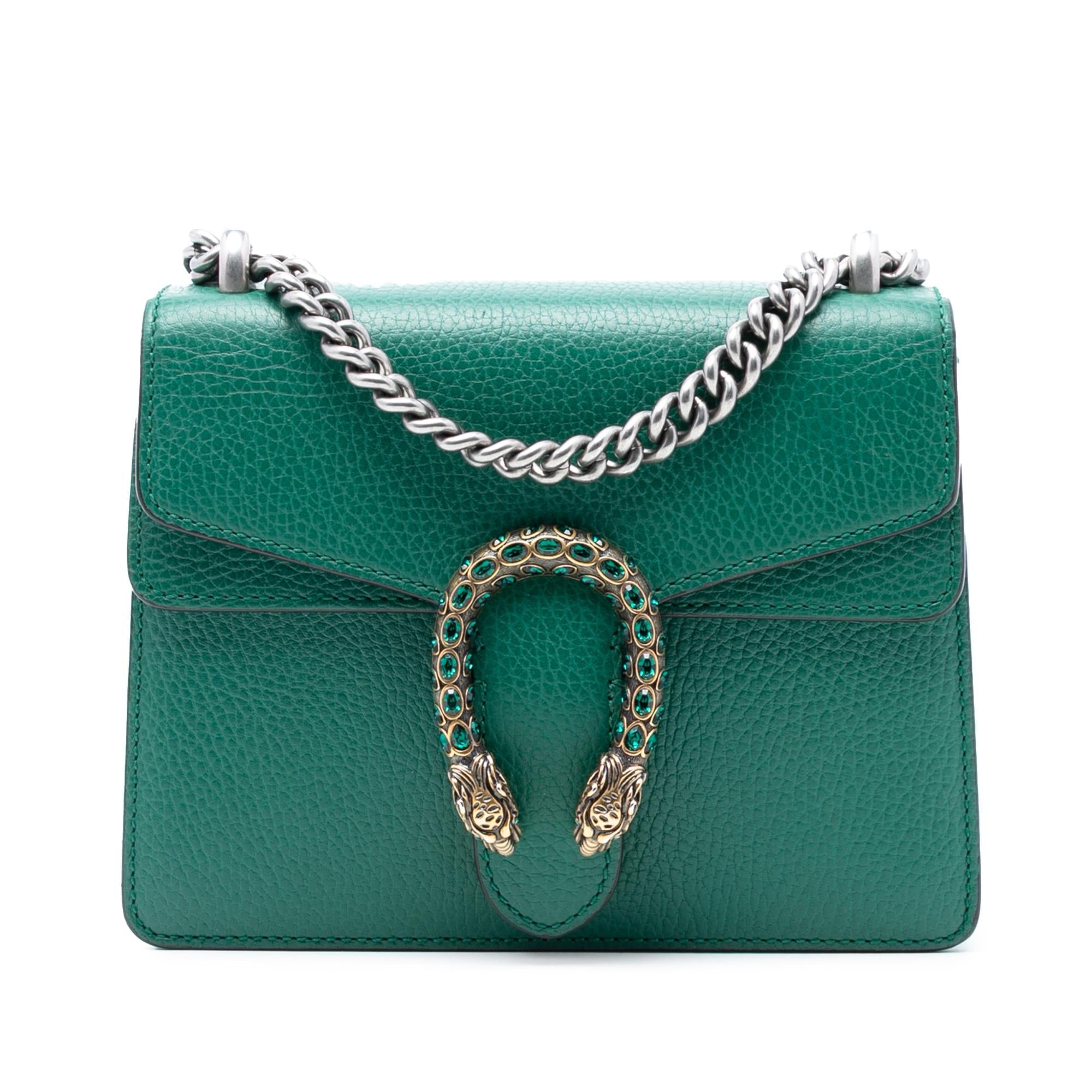Gucci Small Leather Dionysus Crossbody