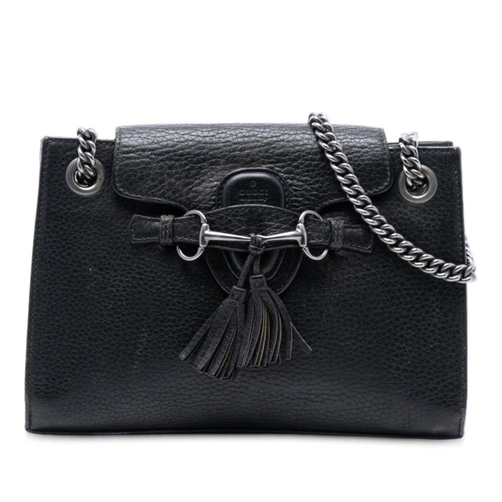 Gucci Small Leather Emily Shoulder Bag