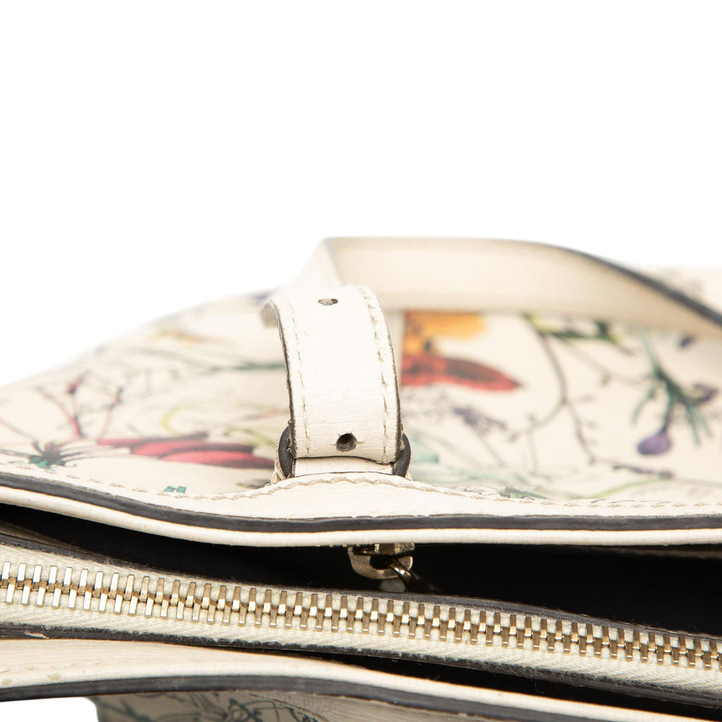 Gucci Small Leather Flora Nice Tote