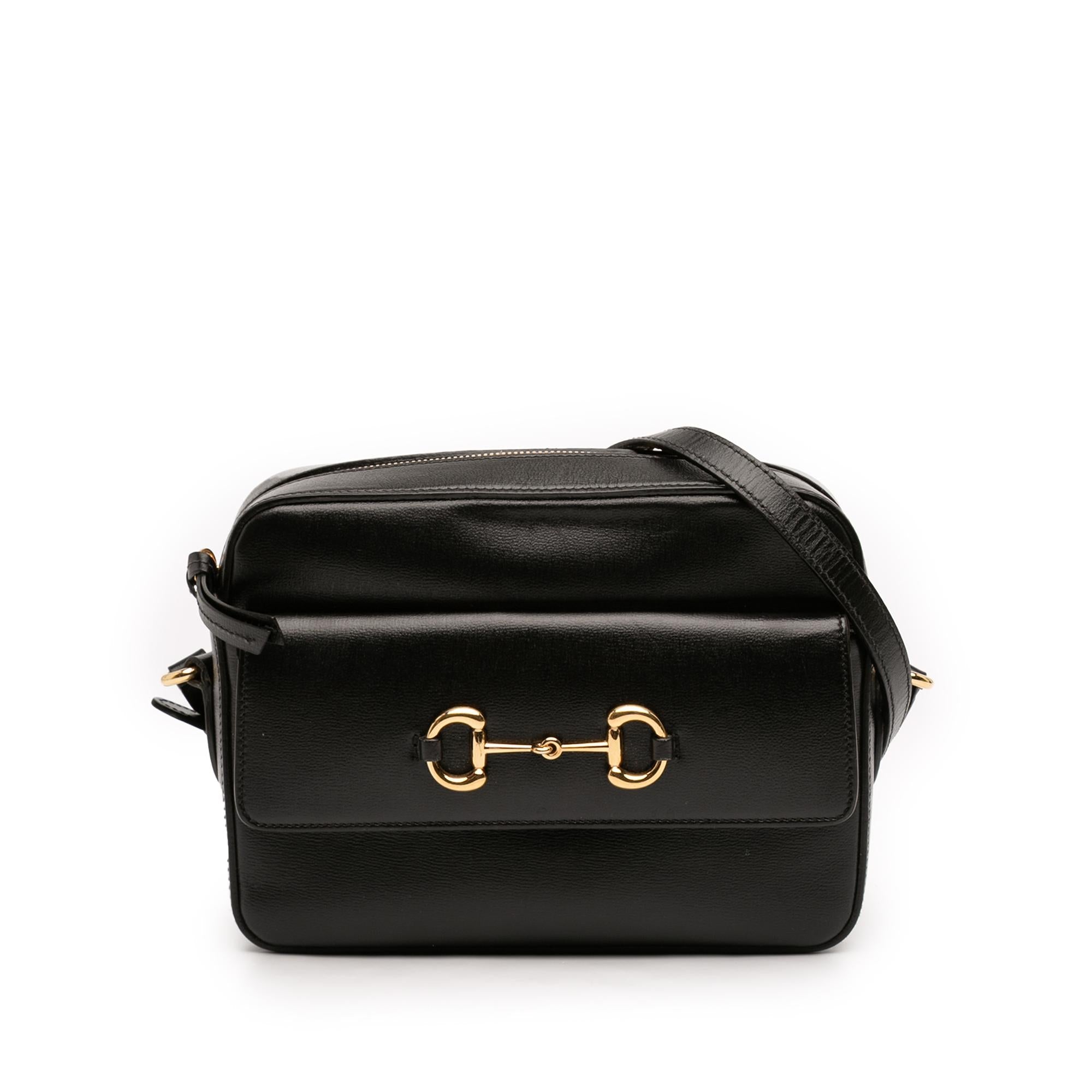 Gucci Small Leather Horsebit 1955 Camera Bag