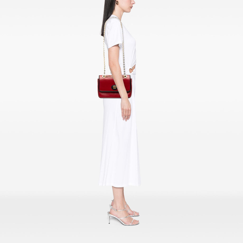 Gucci Small Leather Marina Chain Shoulder Bag