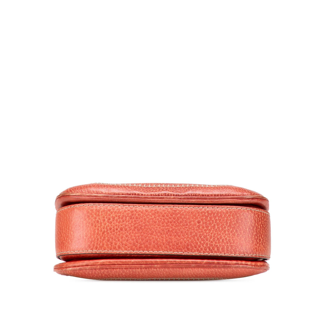 Gucci Small Leather New Bamboo Satchel
