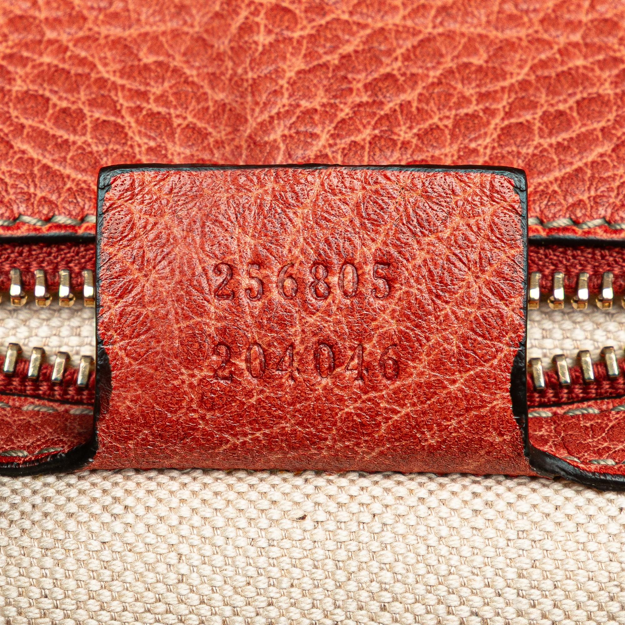 Gucci Small Leather New Bamboo Satchel