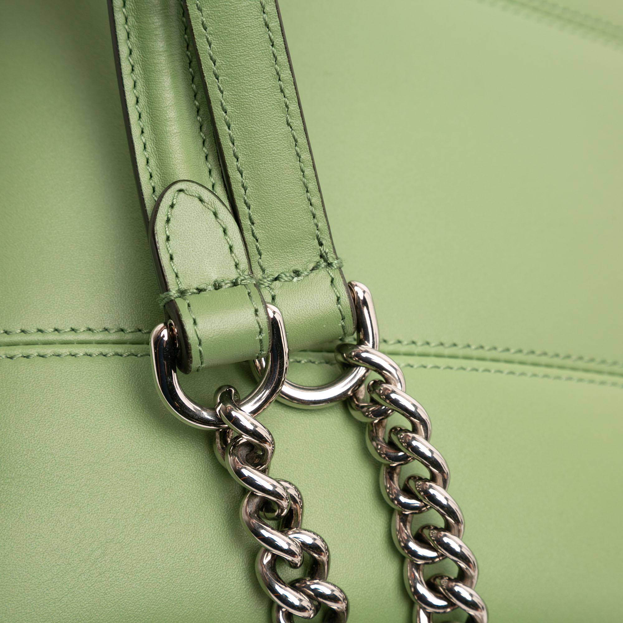 Gucci Small Leather Petite GG Tote