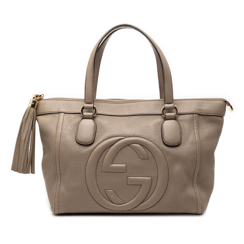 Gucci Small Leather Soho Working Tote