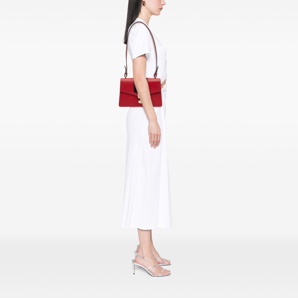 Gucci Small Leather Sylvie Web Satchel