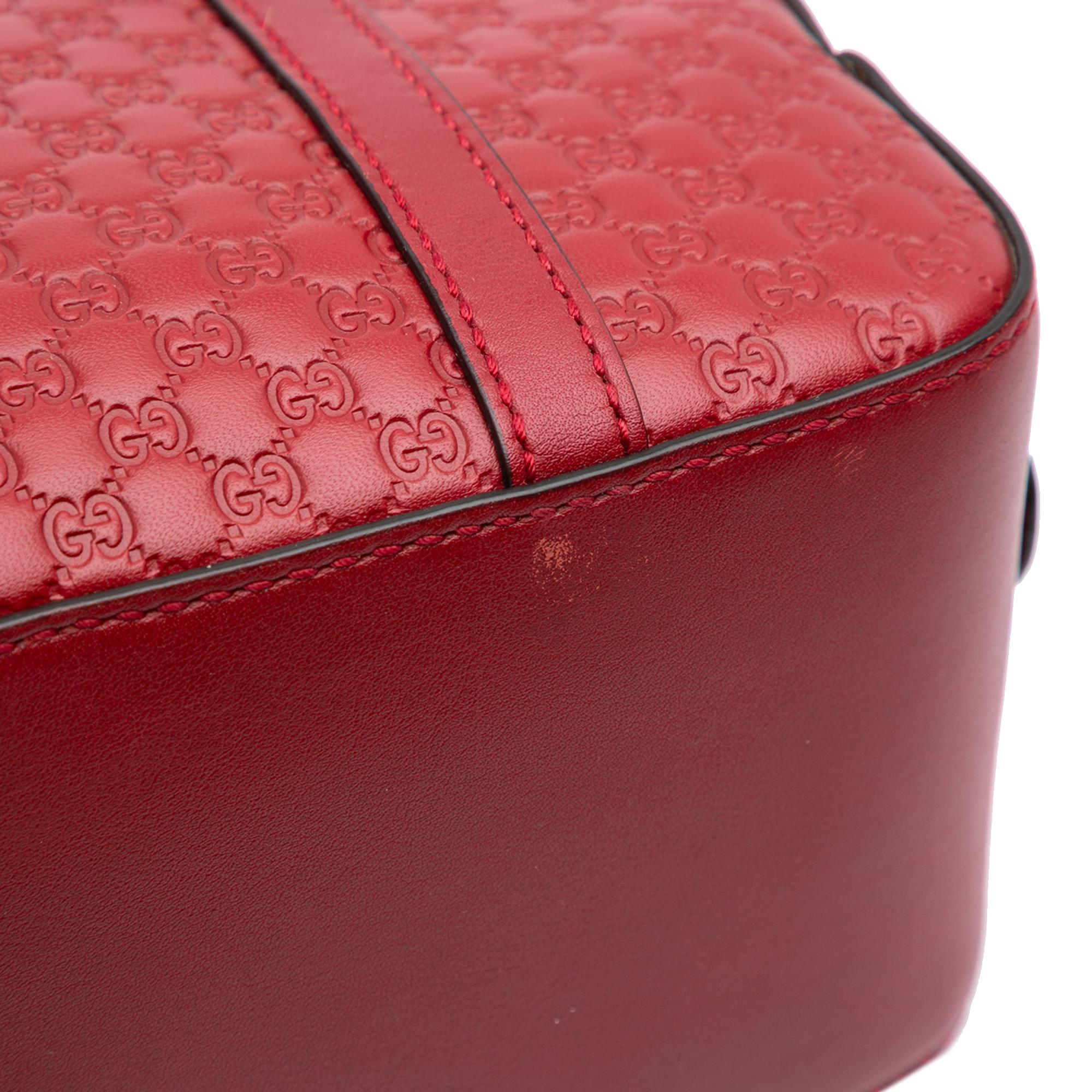 Gucci Small Microguccissima Bree Satchel