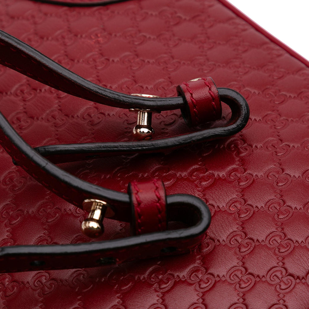 Gucci Small Microguccissima Bree Satchel