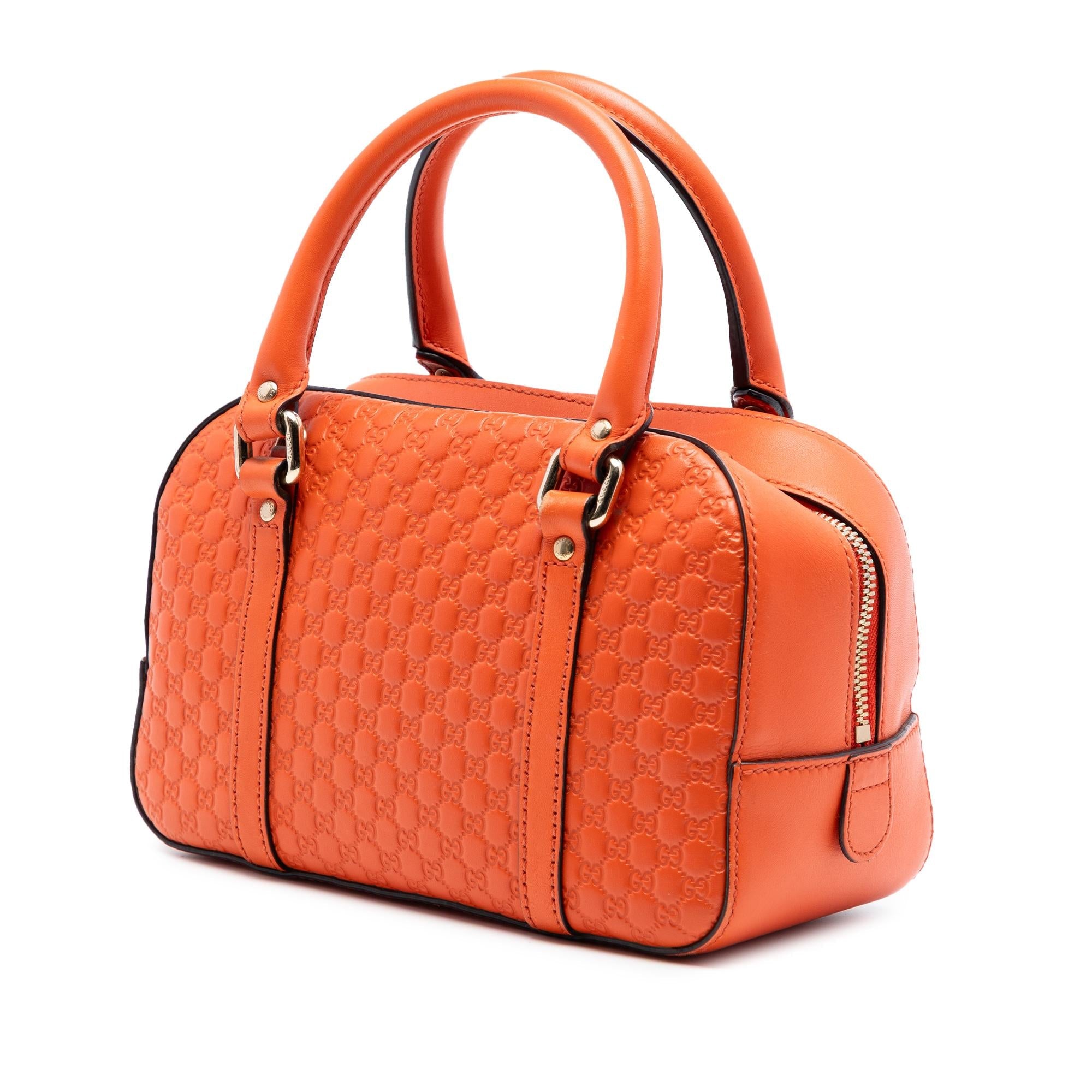 Gucci Small Microguccissima Bree Satchel