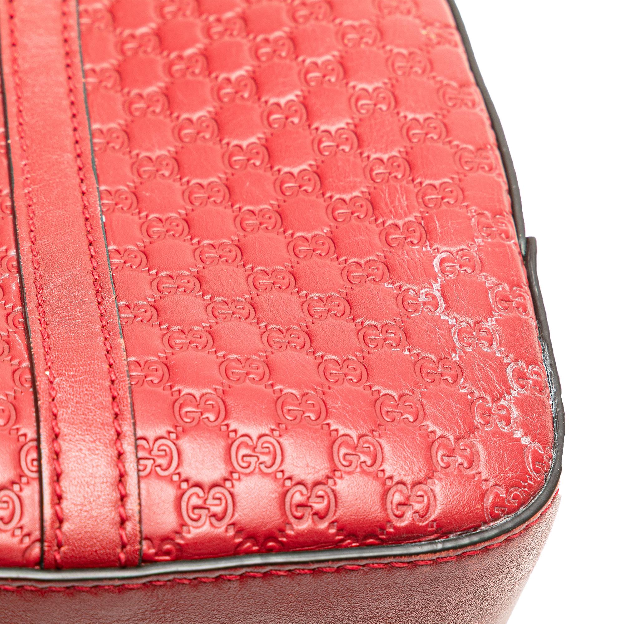 Gucci Small Microguccissima Satchel