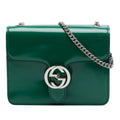 Gucci Small Patent Interlocking G Crossbody