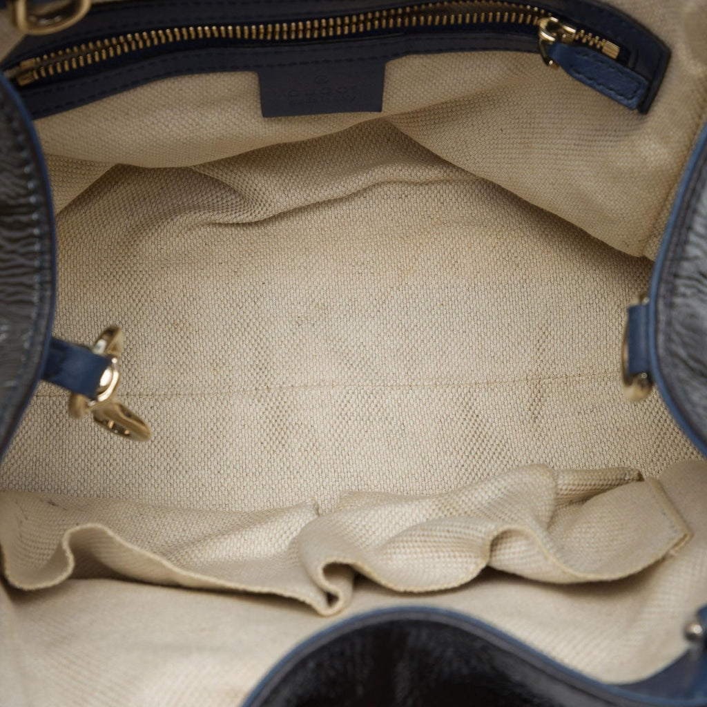 Gucci Small Patent Soho Satchel
