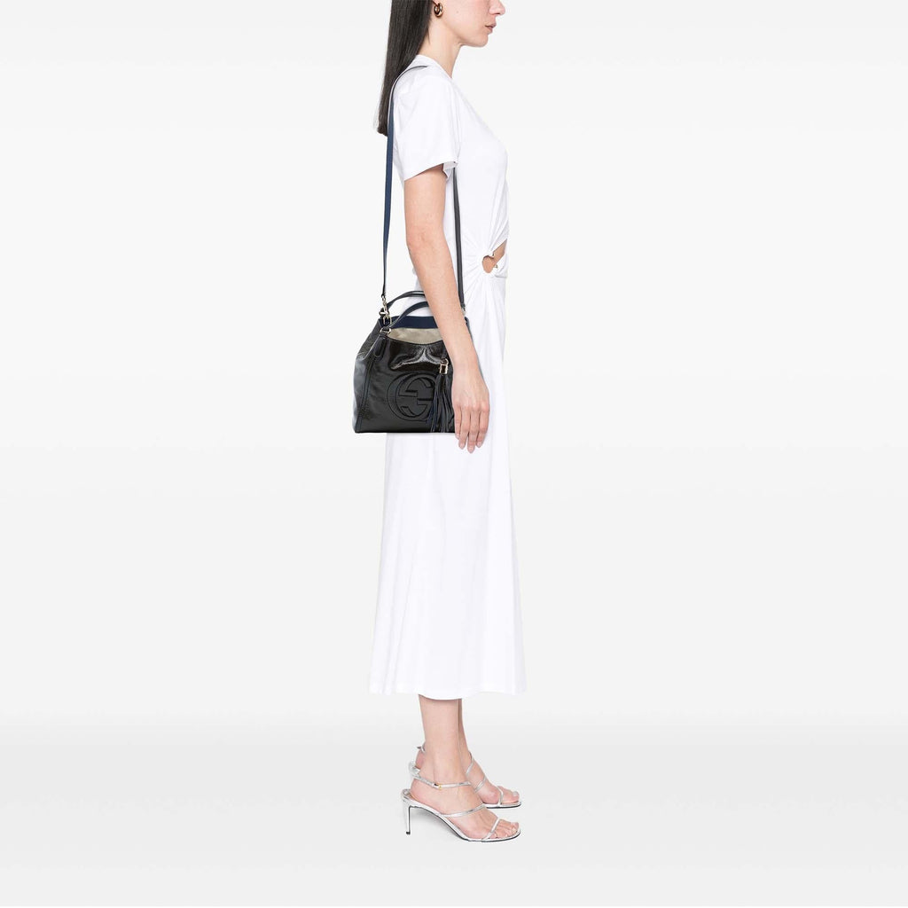Gucci Small Patent Soho Satchel