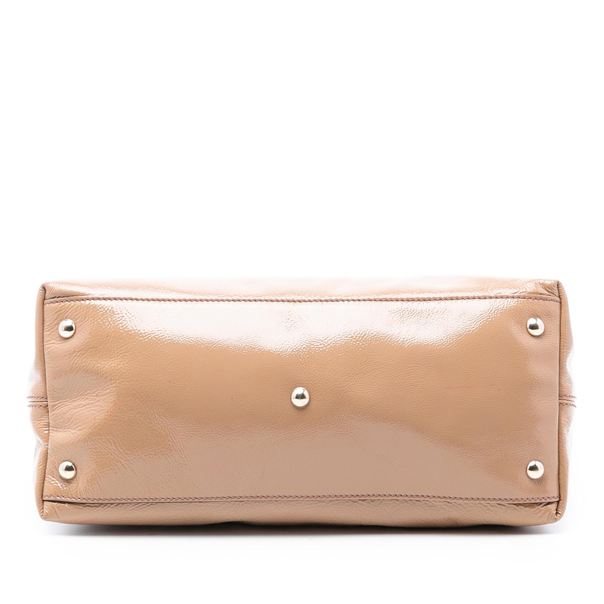 Gucci Small Patent Soho Working Satchel