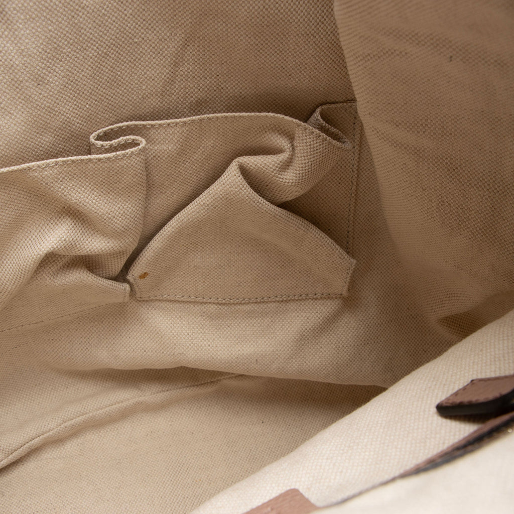Gucci Small Pebbled Calfskin Soho Drawstring Backpack