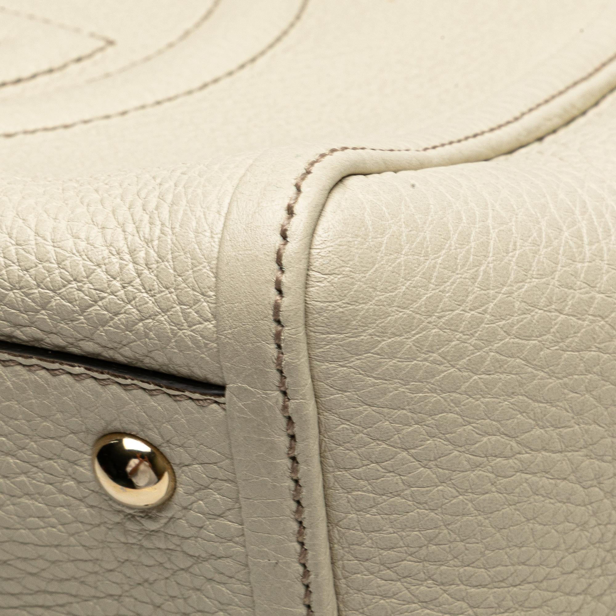 Gucci Small Pebbled Leather Soho Cellarius Satchel
