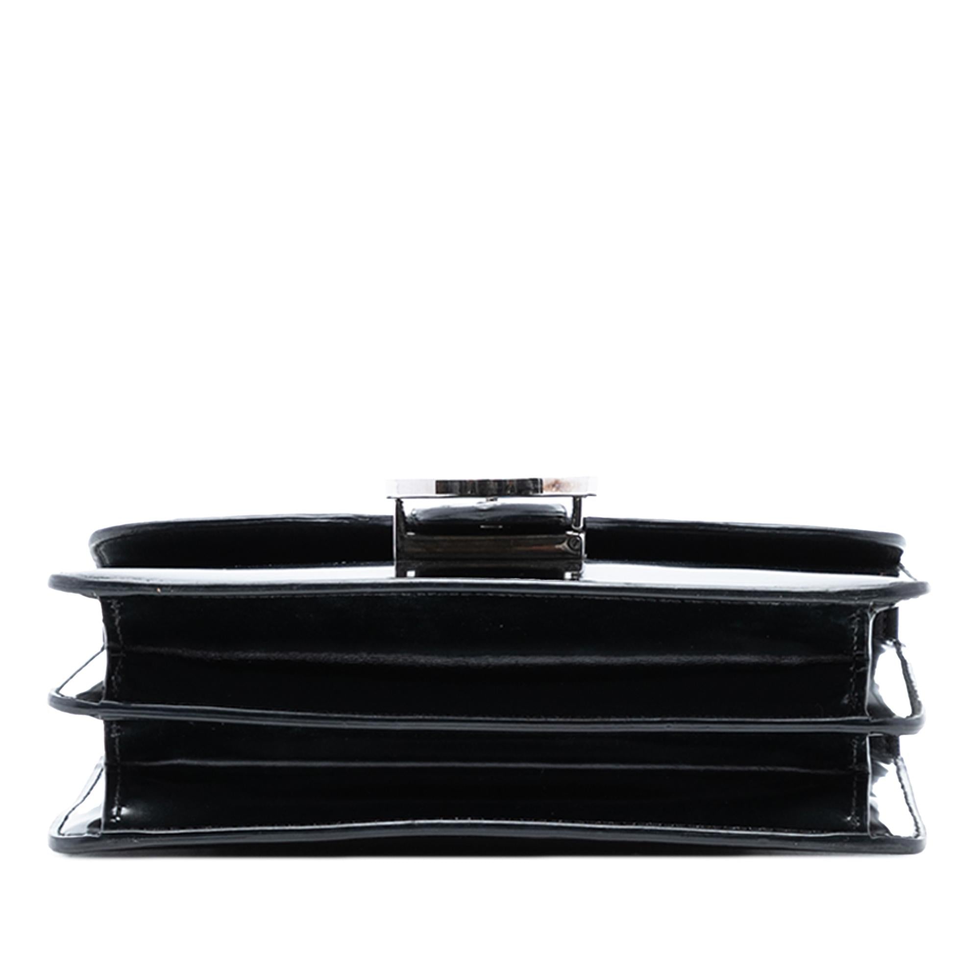 Gucci Small Polished Calfskin Interlocking G Dollar Crossbody