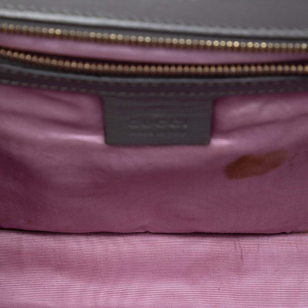 Gucci Small Textured Calfskin GG Ring Torchon Crossbody