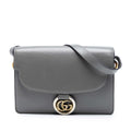 Gucci Small Textured Calfskin GG Ring Torchon Crossbody