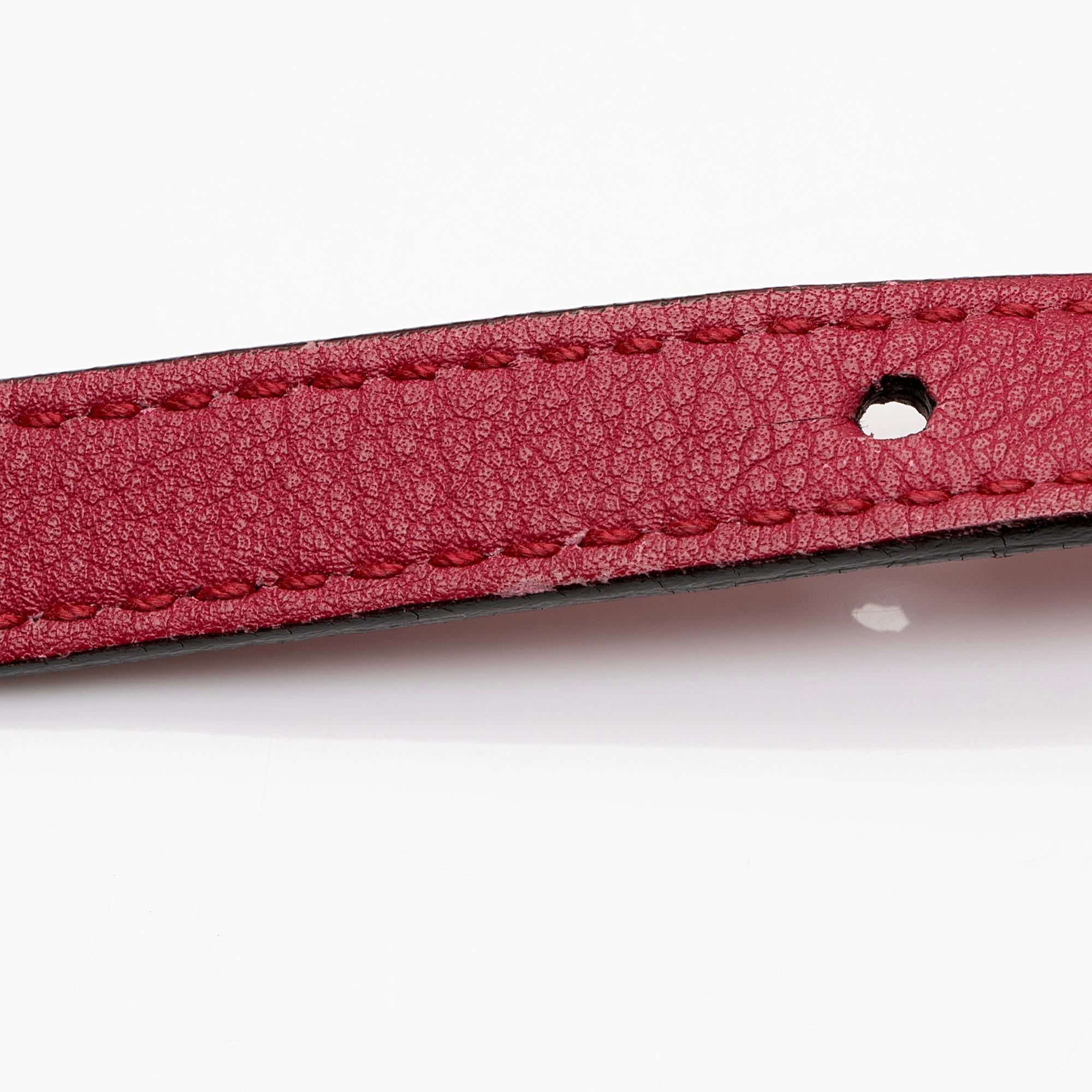 Gucci Smooth Calfskin Interlocking G Wallet on Strap (SHF-poz1cn)
