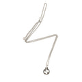 Gucci Sterling Silver Interlocking G Necklace