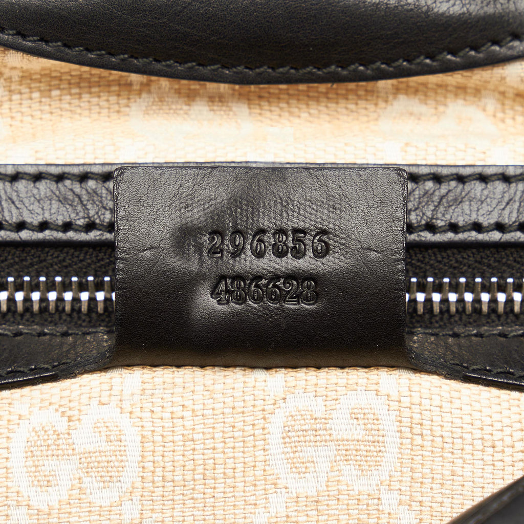 Gucci Stirrup Leather Shoulder Bag (SHG-25765)