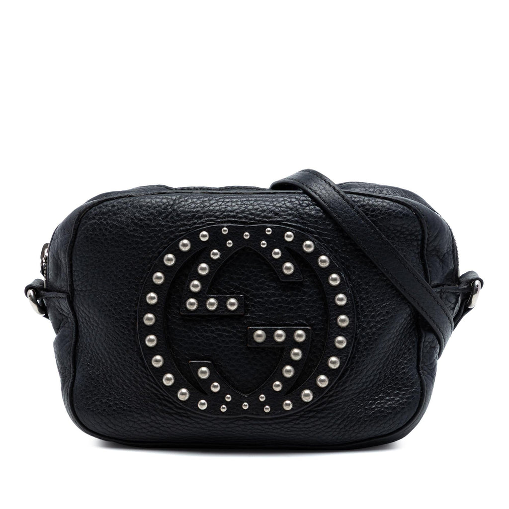 Gucci Studded Calfskin Soho Disco Crossbody