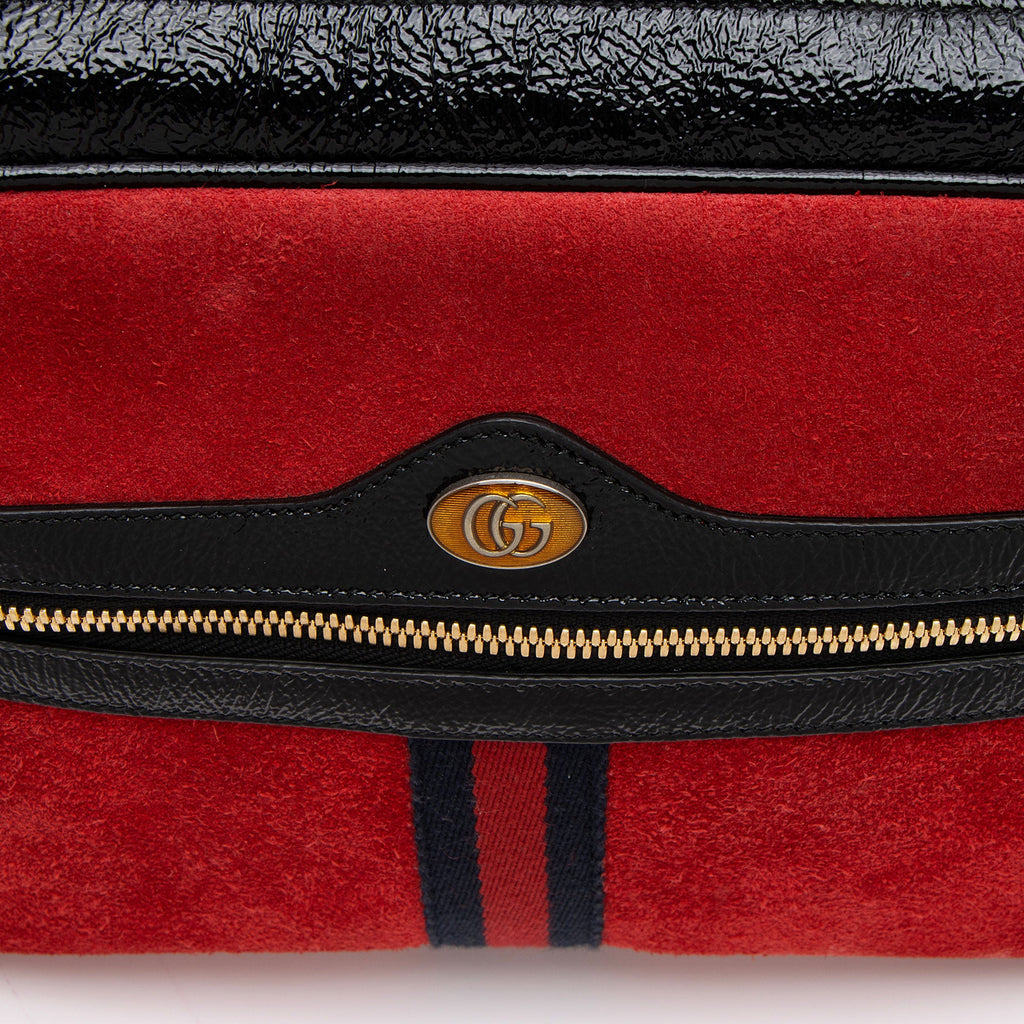 Gucci Suede Ophidia Camera Bag