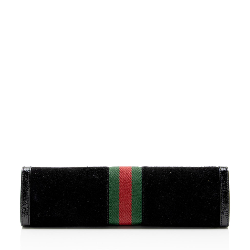 Gucci Suede Ophidia Large Chain Shoulder Bag