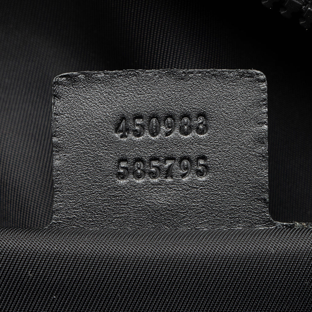 Gucci Techno Canvas Web Animalier Duffle