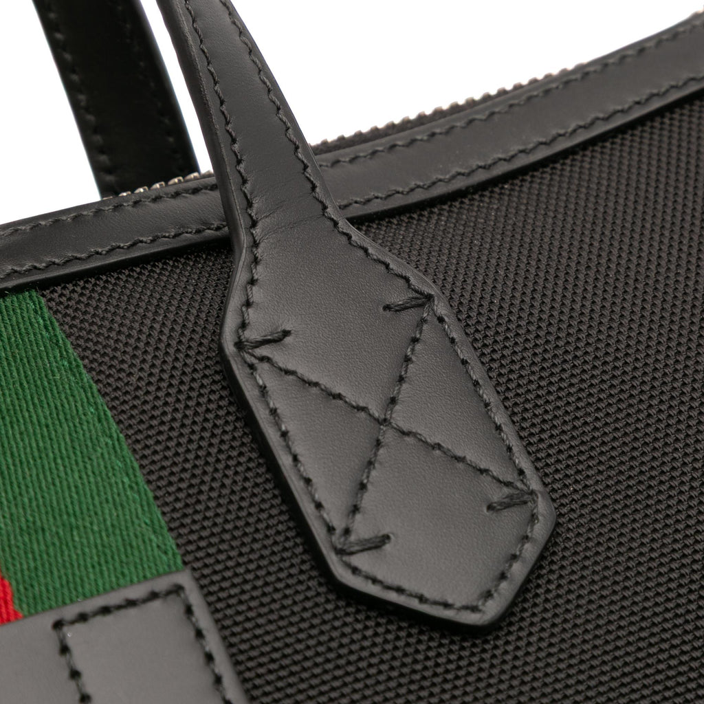 Gucci Techno Canvas Web Satchel
