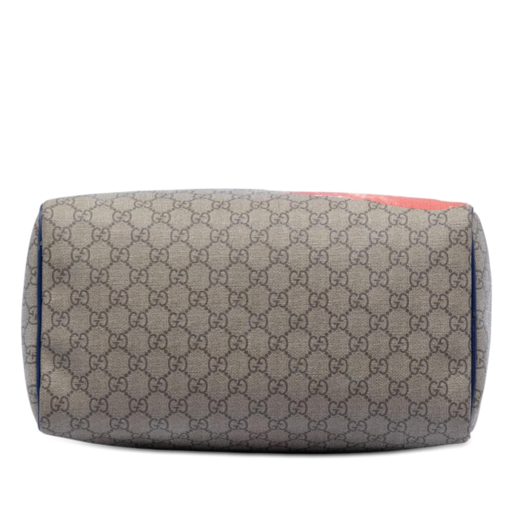 Gucci Unicef Medium GG Supreme American Flag Joy Boston Bag