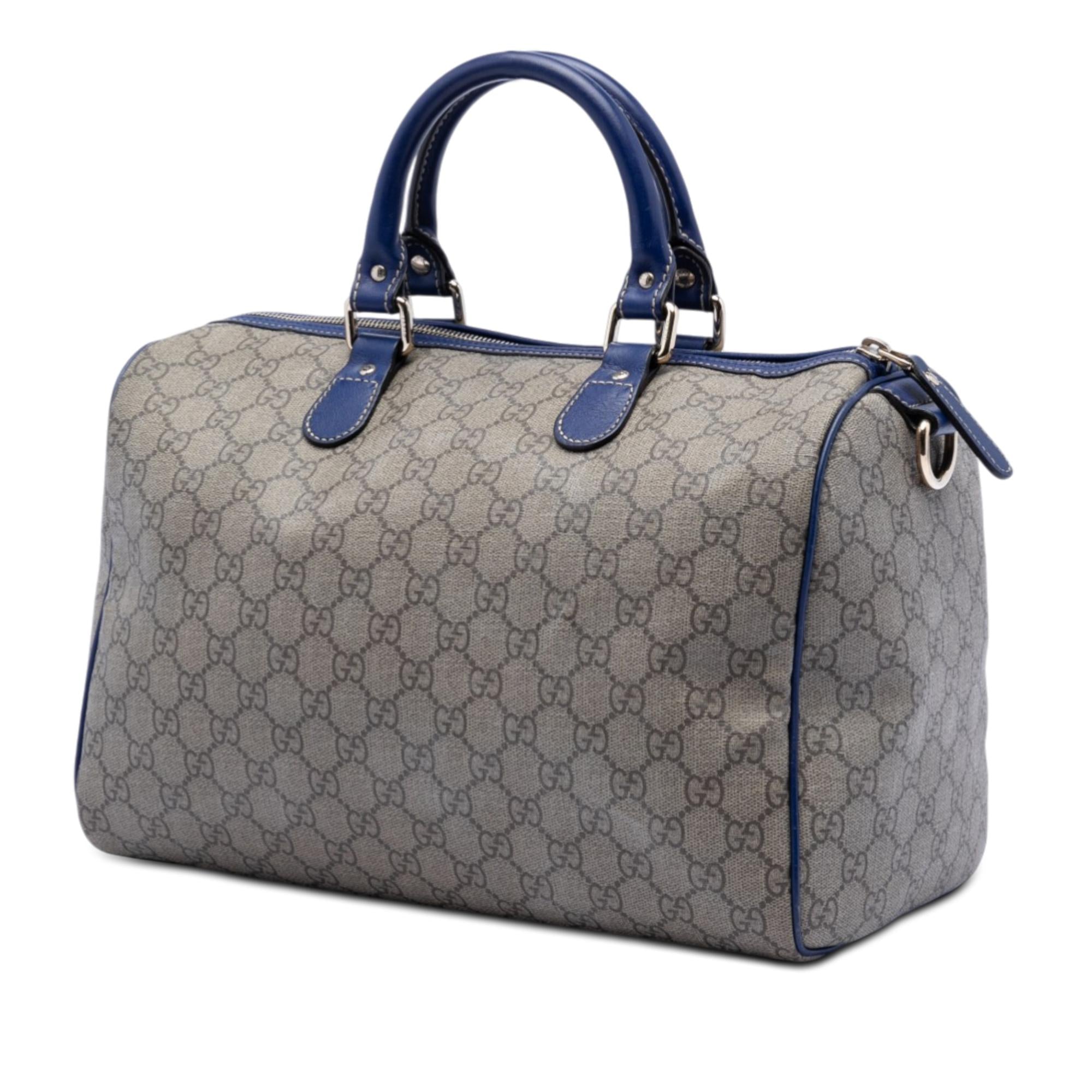 Gucci Unicef Medium GG Supreme American Flag Joy Boston Bag