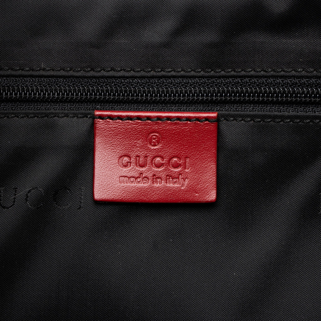 Gucci Vintage GG Canvas Bardot Shoulder Bag